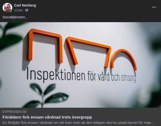 Ensam Vårdnad För Övergreppsförälder