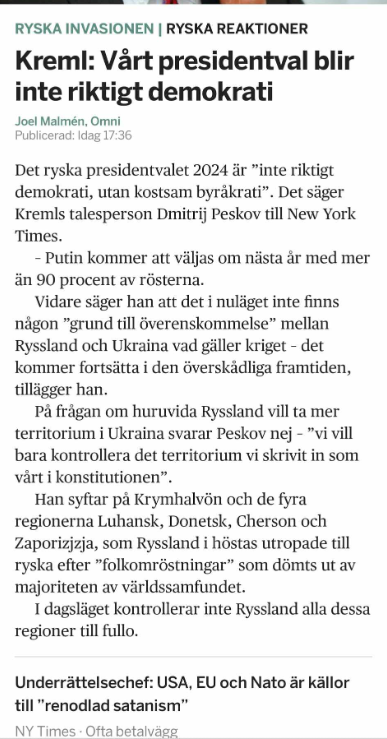 Inte Riktigt Demokrati