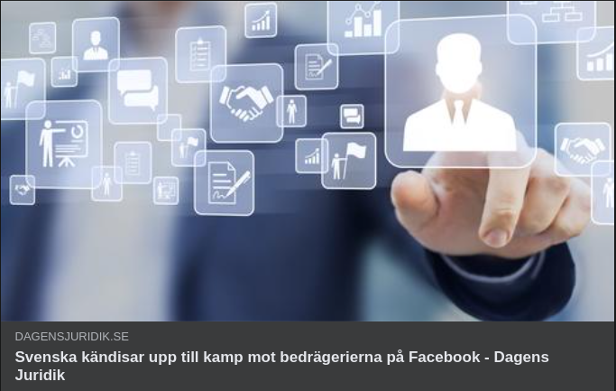 Bedrägeritrötta Kändisar