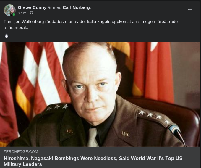 Militärt Onödigt Atombombande