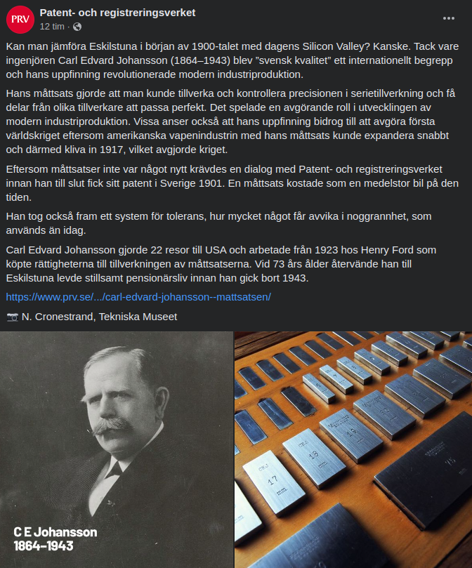 Carl Edvard Johansson - Svensk Kvalitét