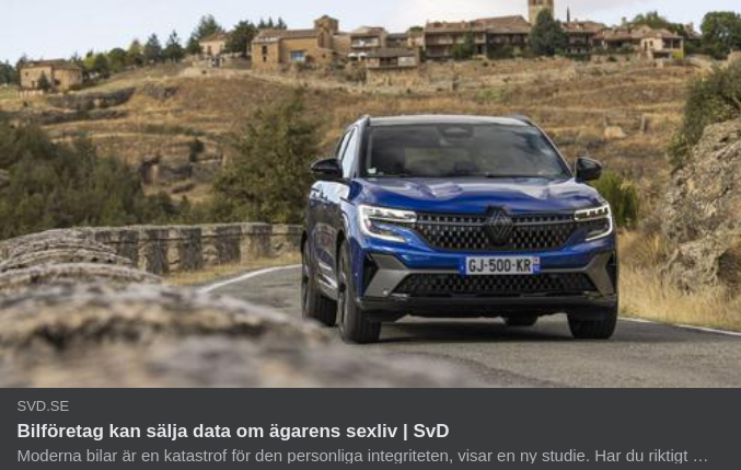 Datasamlande Bilföretag & Försäljning