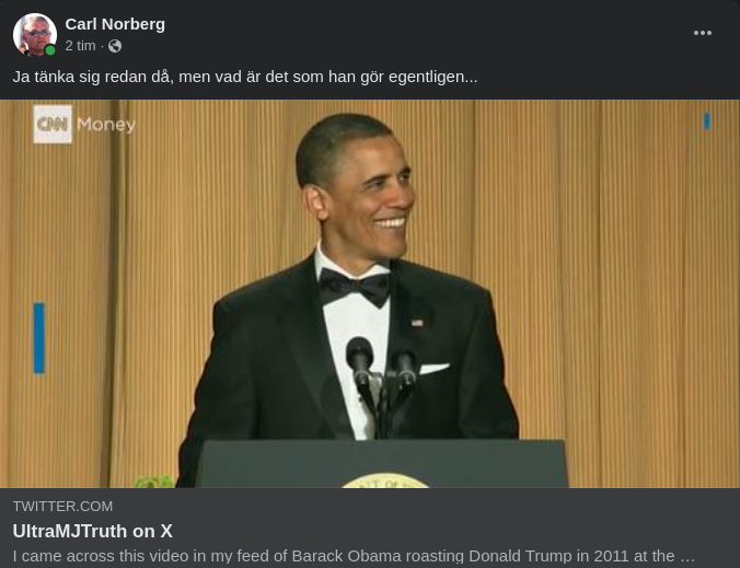 Obama Rostar Trump 2011