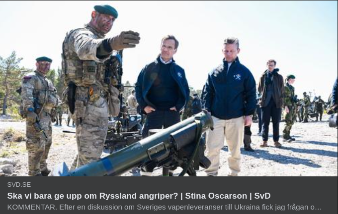 Svensk Vilja Till Egen Insats