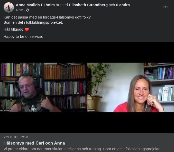 Hälsomys 2023 09 09