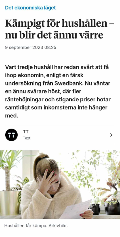 Svenskt Kämpande Hushåll