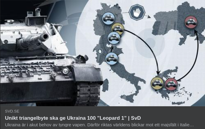 Unikt Hyckleriexponerande Triangelbyte & Totalnedrustning