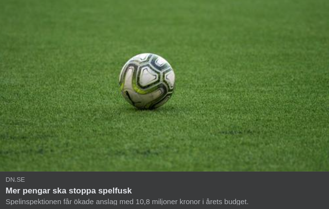 Spelfusksstoppande Pengatillskjutande