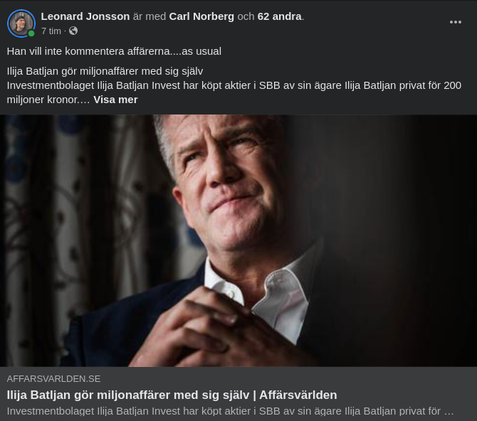 Interna Ilija-Affärer