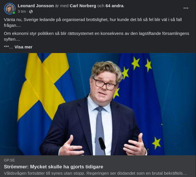 Strömmer & Den Organiserade Brottsligheten