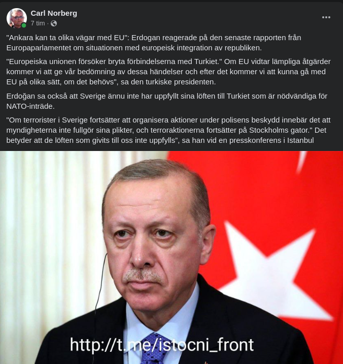 Olika EU-Vägar För Erdoğan