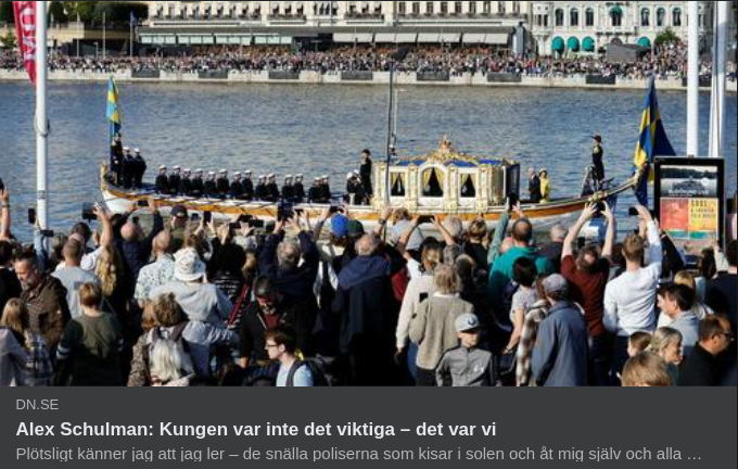 Kungen & Viktiga Vi I DN