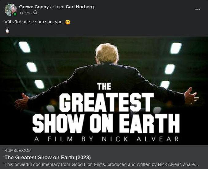 Den Största Showen På Jorden