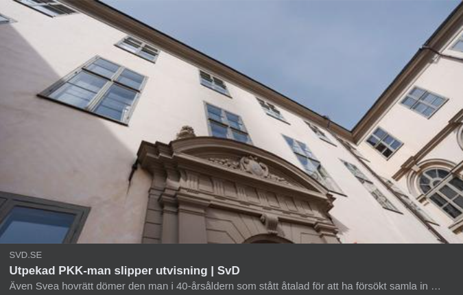 Innebärande Utvisningsbesked..