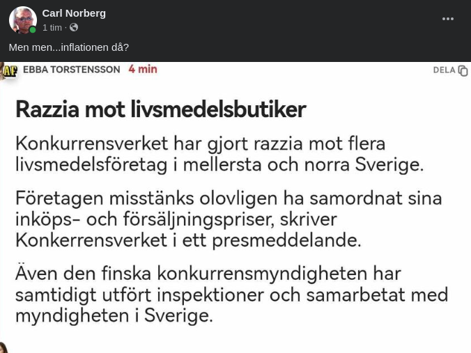 Livsmedelsbutiksrazzia