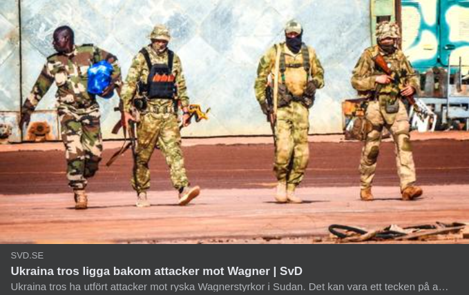 Wagner & Ukraina I Afrika