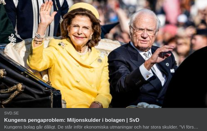 Kunglig Ekonomi & En Ingift Joker