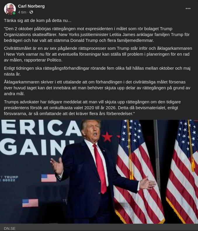 Sent Påkommen Förseningsoro