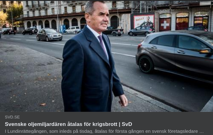 Lundinrättegång Inleds 5 September