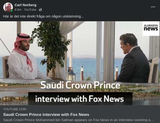 MbS Hos Fox News