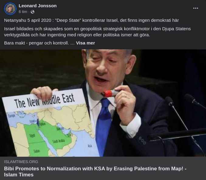 Bibi Kartlägger Nytt Mellanöstern