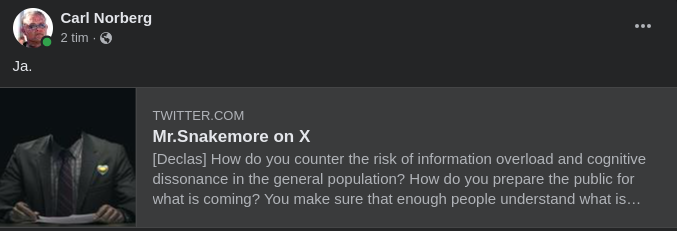 Informationsförberedelse