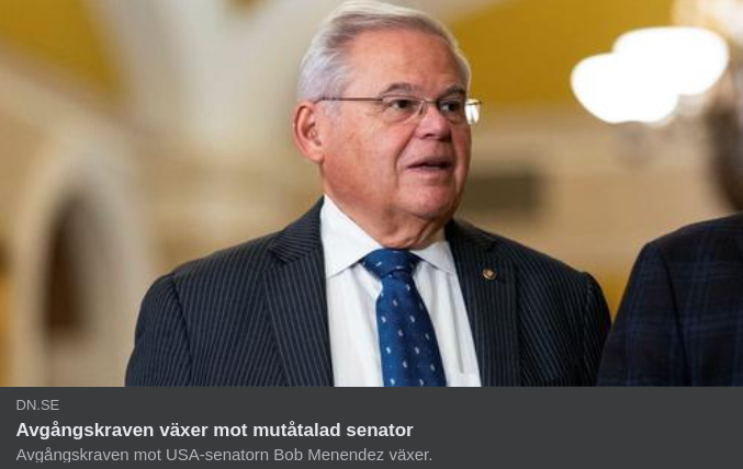 Växande Avgångskrav Mot Korrumperad Senator