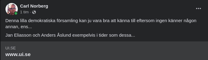 Utrikespolitiska Samfundet, Ledamöter 2023-01-01