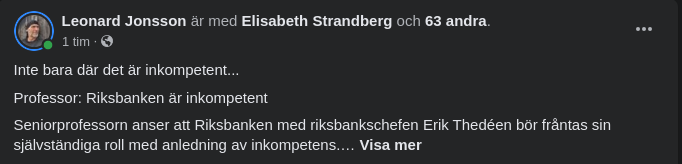 Inkompetensprojicerande Seniorprofessor I Folkbildningsprojektet