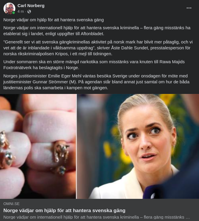 Norsk Hjälpvädjan Mot Svensk Kriminalitet