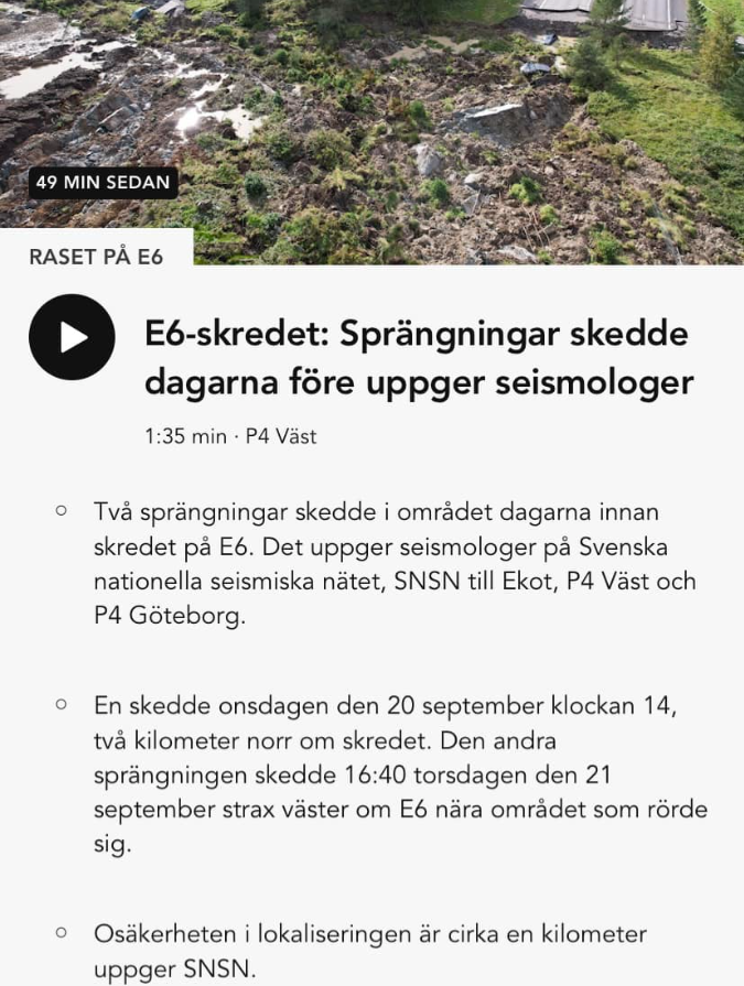 Sprängt Innan Ras