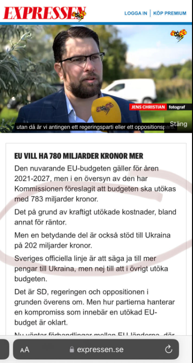 Utökade Räntekostnader För EU