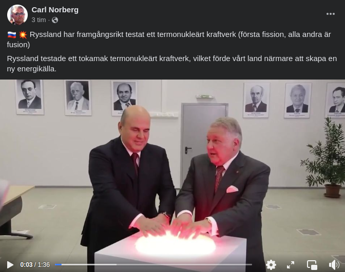 Framgångsrik Ryskt Fissionstest