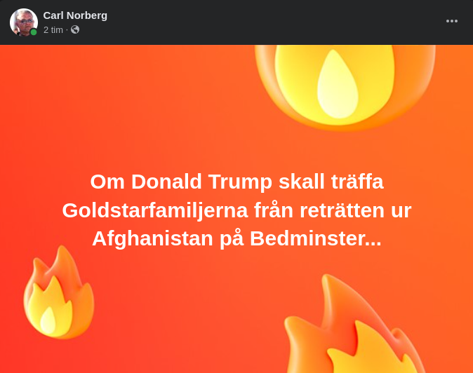 Trump Ska Träffa Goldstarfamiljer