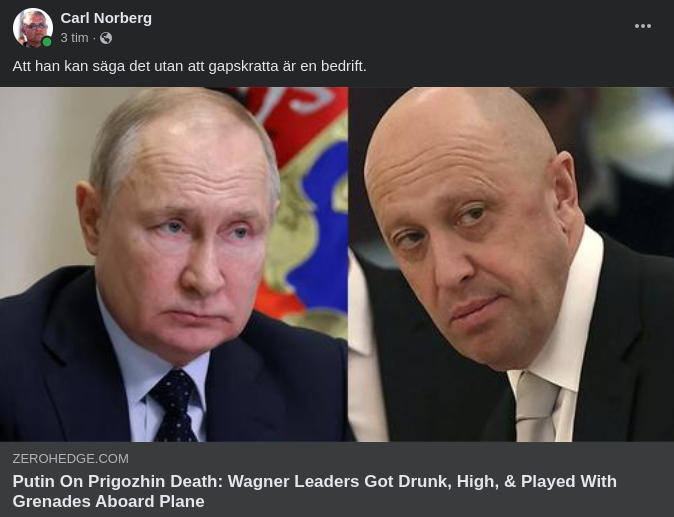 Full, Hög & Sprängd..