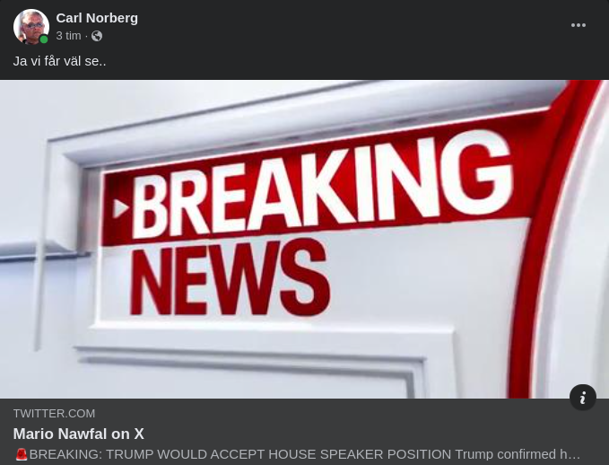 Trump & Talmanspositionen