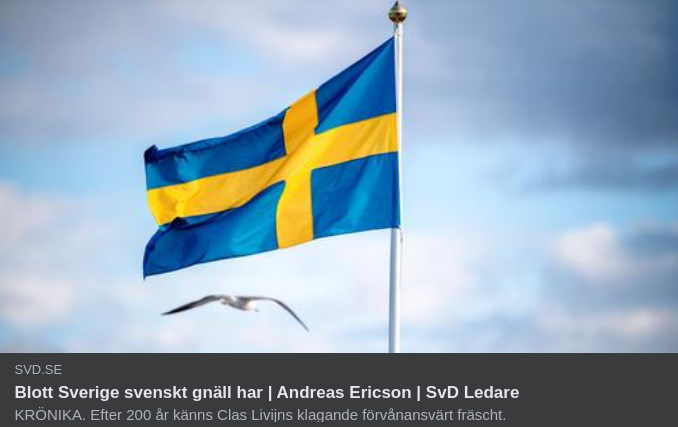 Typisk Svensk I SvD