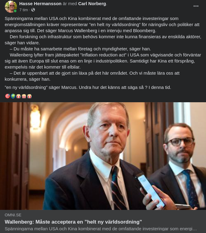 Marcus & En Ny Världsordning