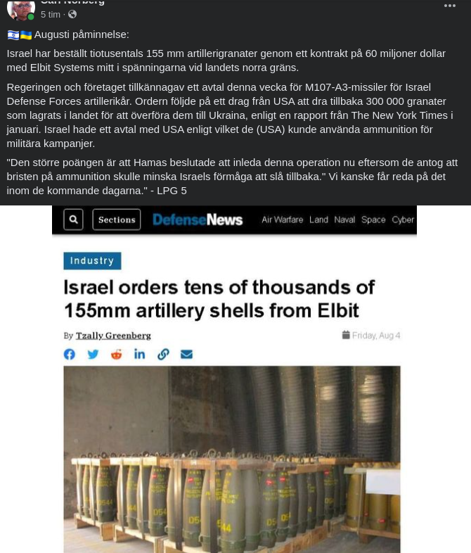 Israelisk Ammunition