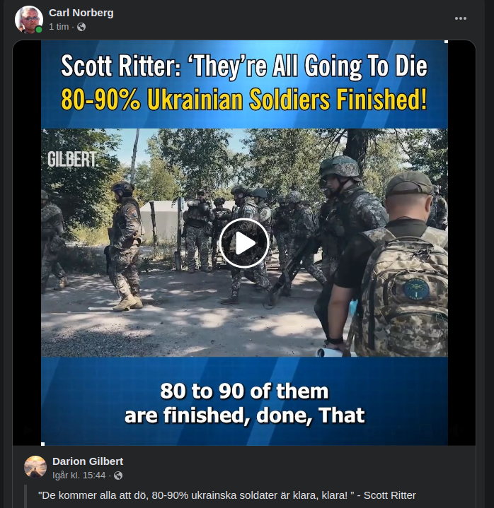 Scott Ritter Om Ukrainakriget