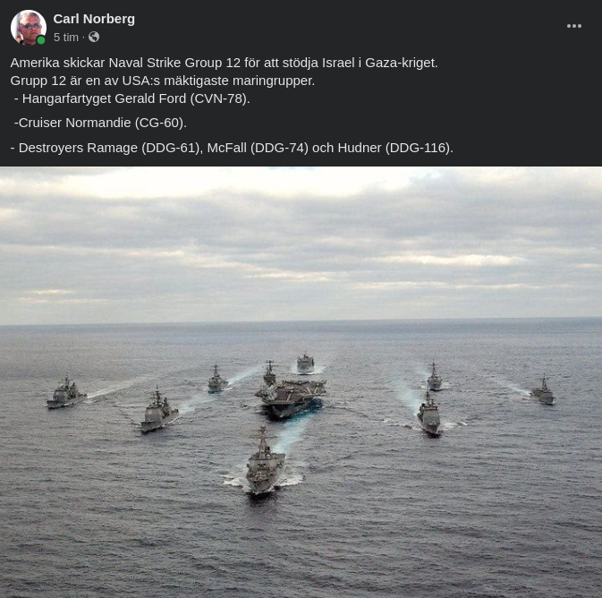 Naval Strike Group 12 Till Medelhavet