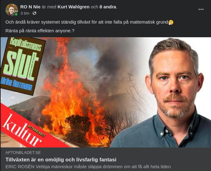 Omöjlig & Livsfarlig Tillväxt I Aftonslasket