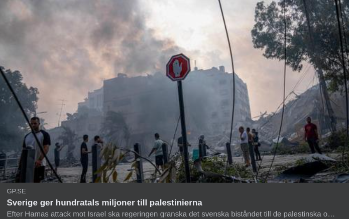 Svenskt Bistånd & Terrorverksamhet