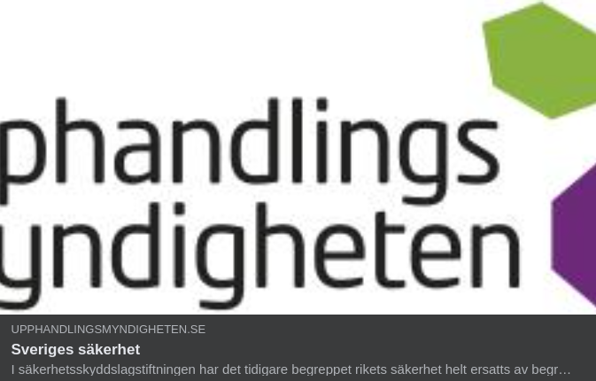 Rikets & Sveriges Säkerhet