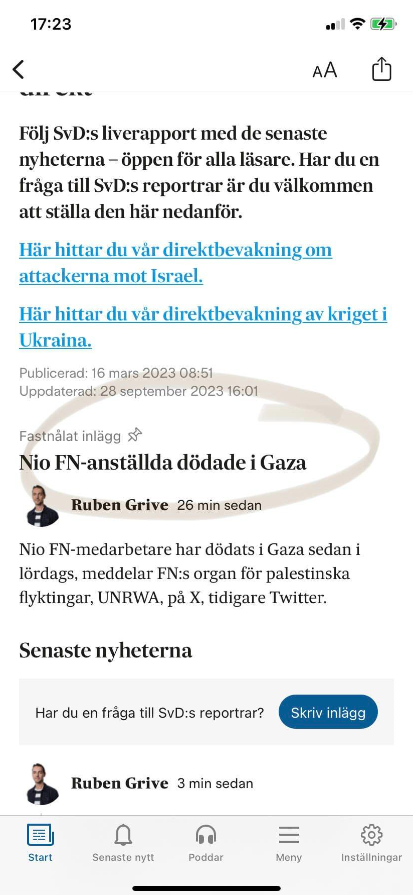 Nio FN-Anställda Dödade I Gaza