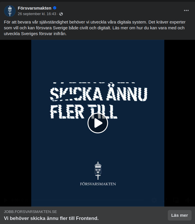 Svenskt Försvar Inifrån