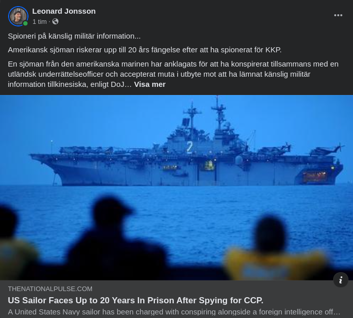 Amerikanskt Spioneristraff