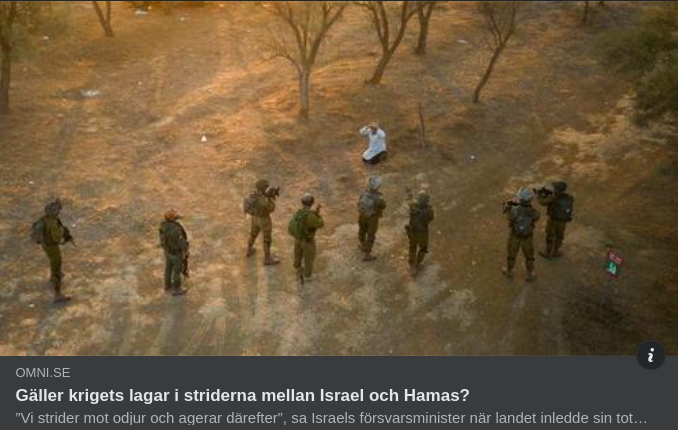 Gällande Krigslagar..