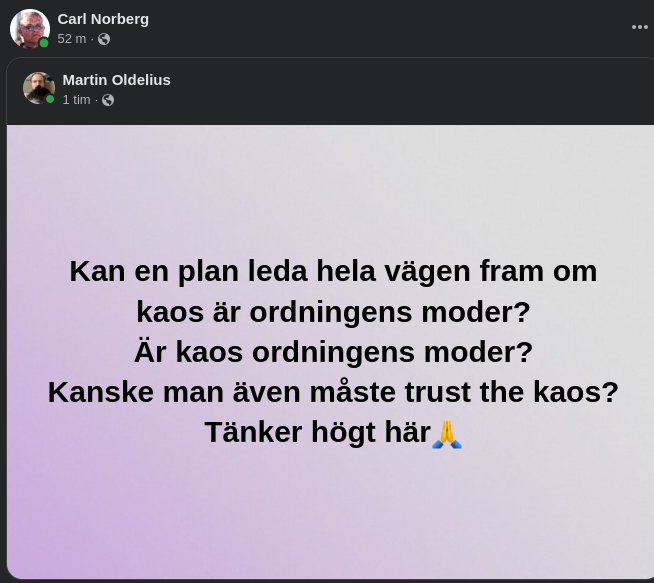 Pålitlig Planeringsledning?..