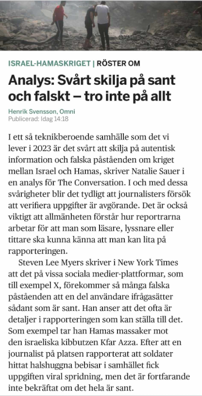 Svårskiljande Krigstro